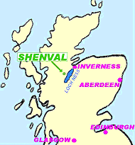 Shenval B&B en Escocia